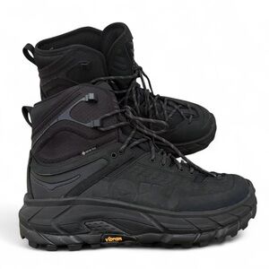 Hoka Tor Ultra High Gore-Tex 'Black Castlerock' hiking boot shoes